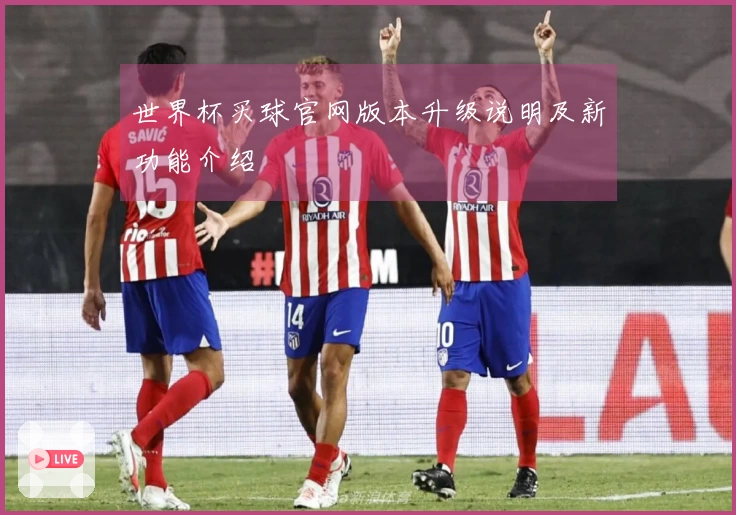 世界杯买球官网版本升级说明及新功能介绍